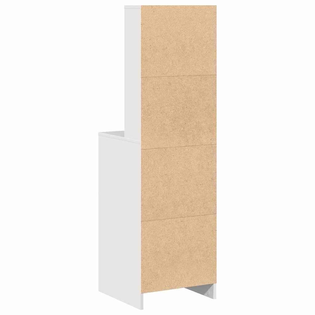 Highboard mit Schubladen 40x40 cm Holzwerkstoff