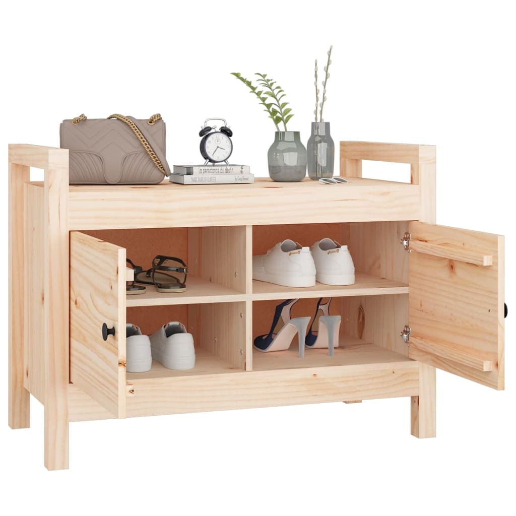 Flurbank Massivkiefer 80 cm Sitzbank