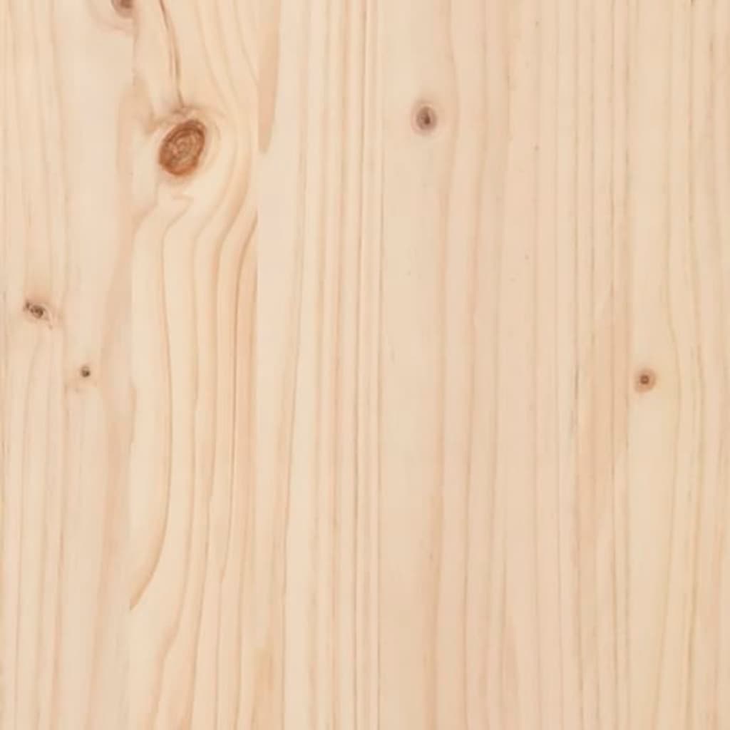 Armario de cocina exterior de pino macizo, 106 cm