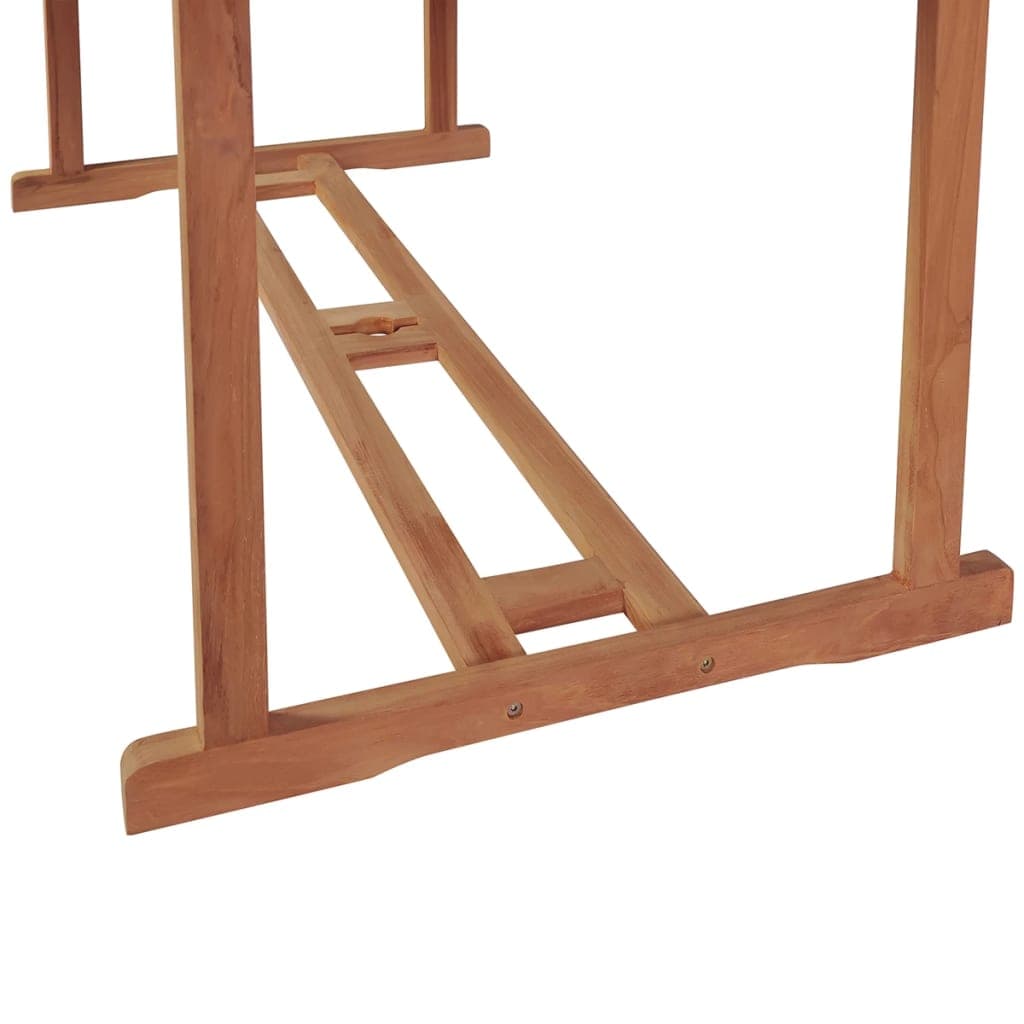 Mesa de jardín 180 cm teca maciza – robusta