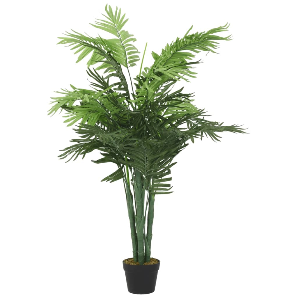 Künstliche Palme mit 28 Blättern, 120 cm