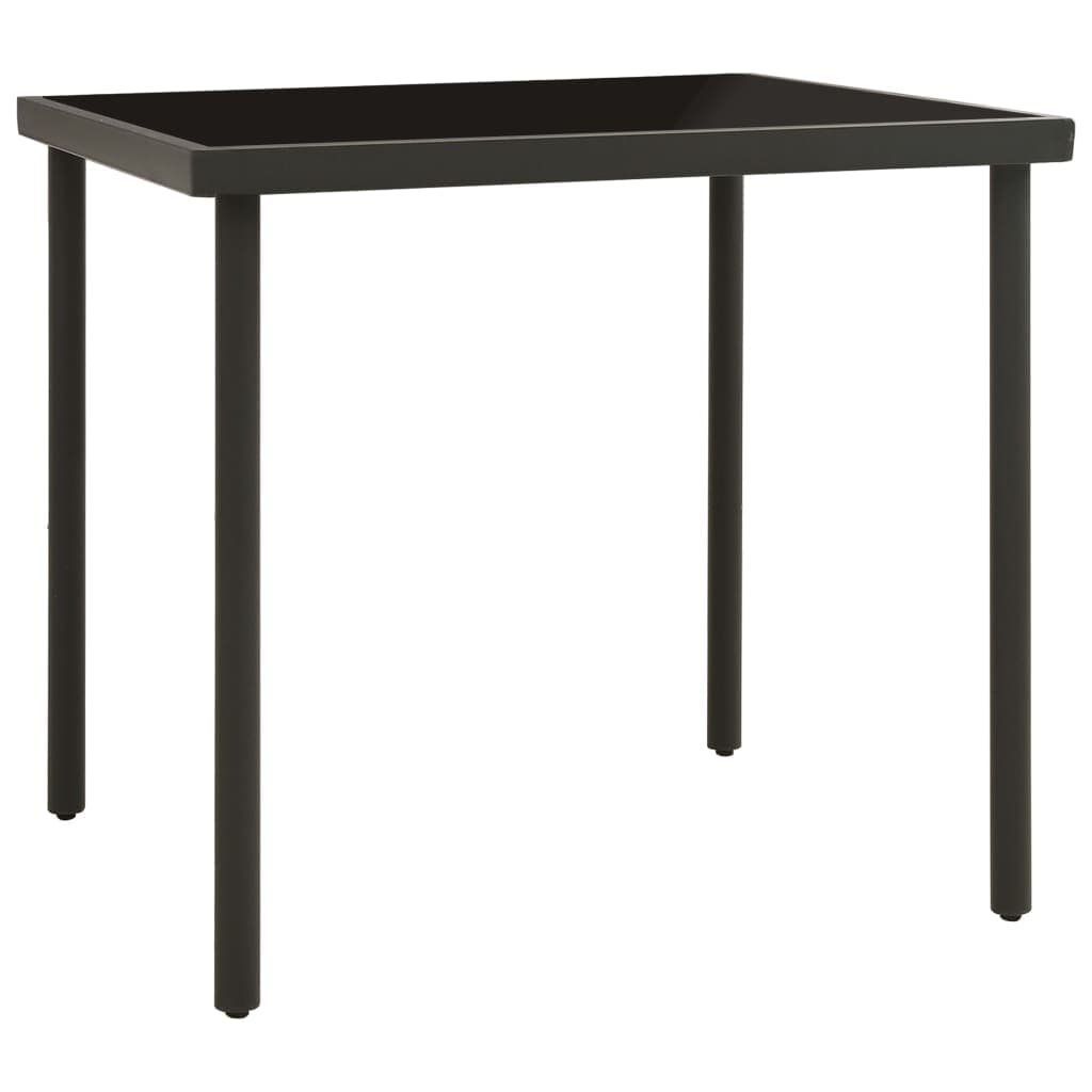 Tavolo da giardino antracite 80 cm