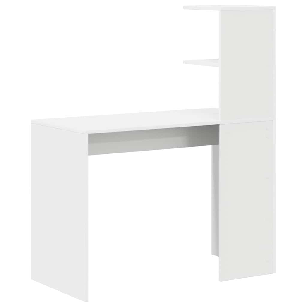 Bureau avec rangement 102 cm bois