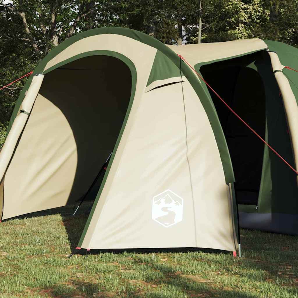 Tienda cúpula con toldo 384 x 384 cm