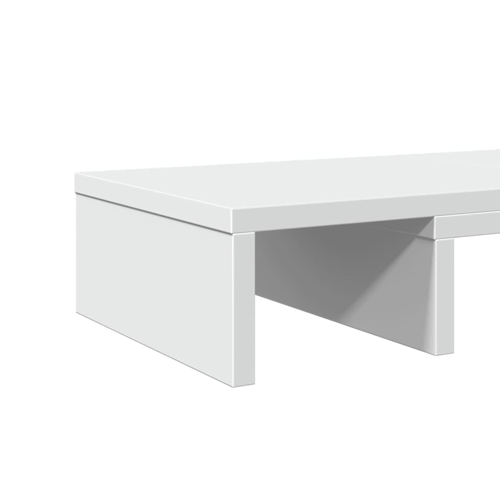 Support d'écran réglable en panneau de bois 60x24x10,5 cm