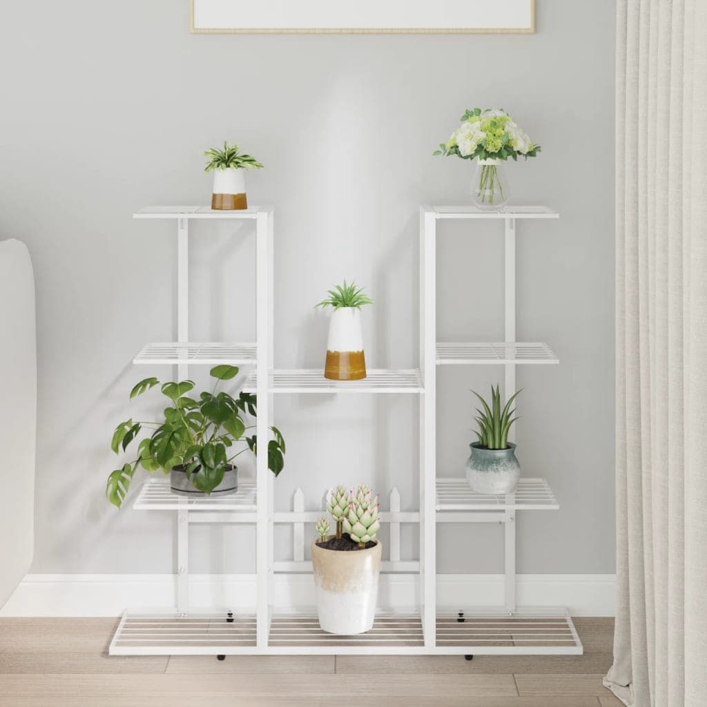 Blumenständer Eisen mit Rollen, 94,5 cm – mobil