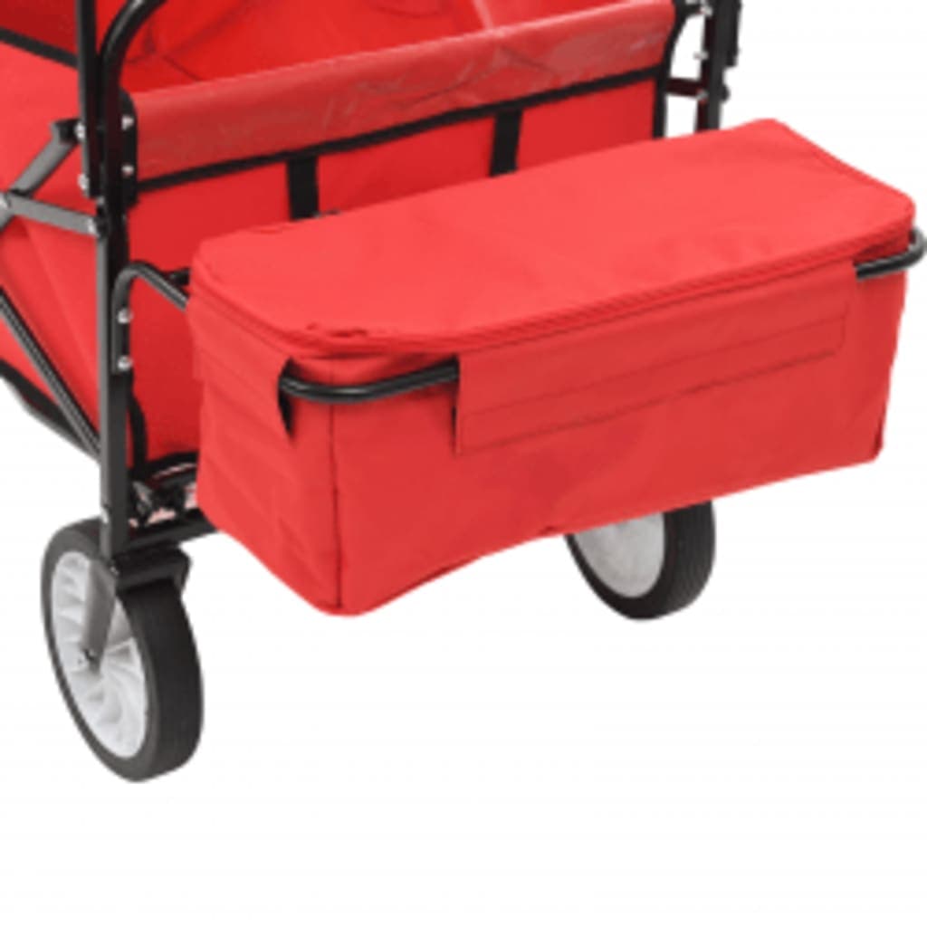 Carro plegable con sombrilla