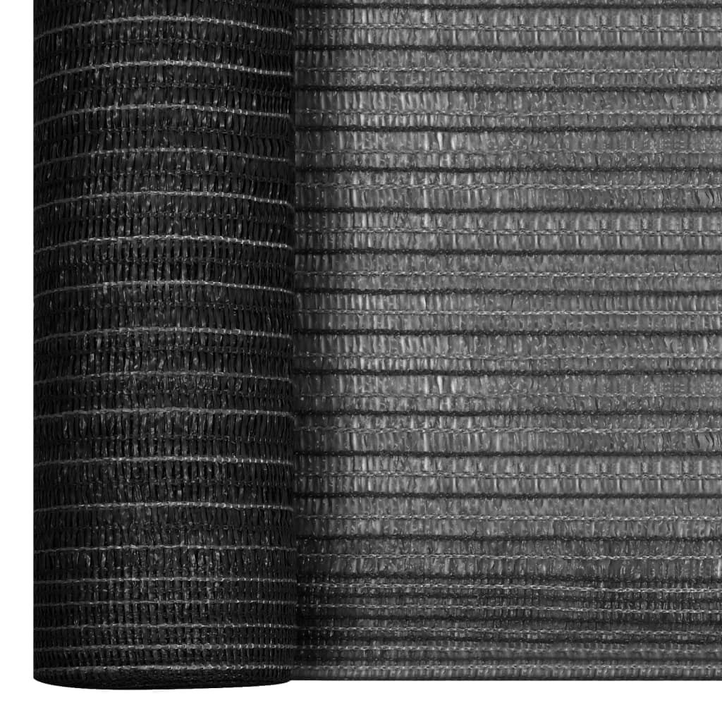 Sichtschutzzaun Anthrazit 1,8 x 25 m HDPE 75 g/m²