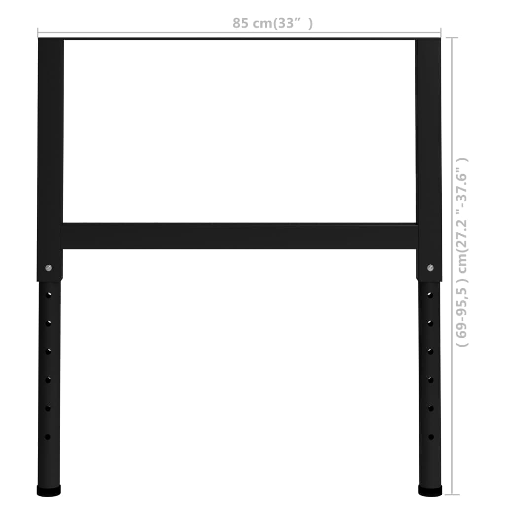 Verstellbarer Werkbankrahmen, 2 Stück, 85x69-95,5 cm