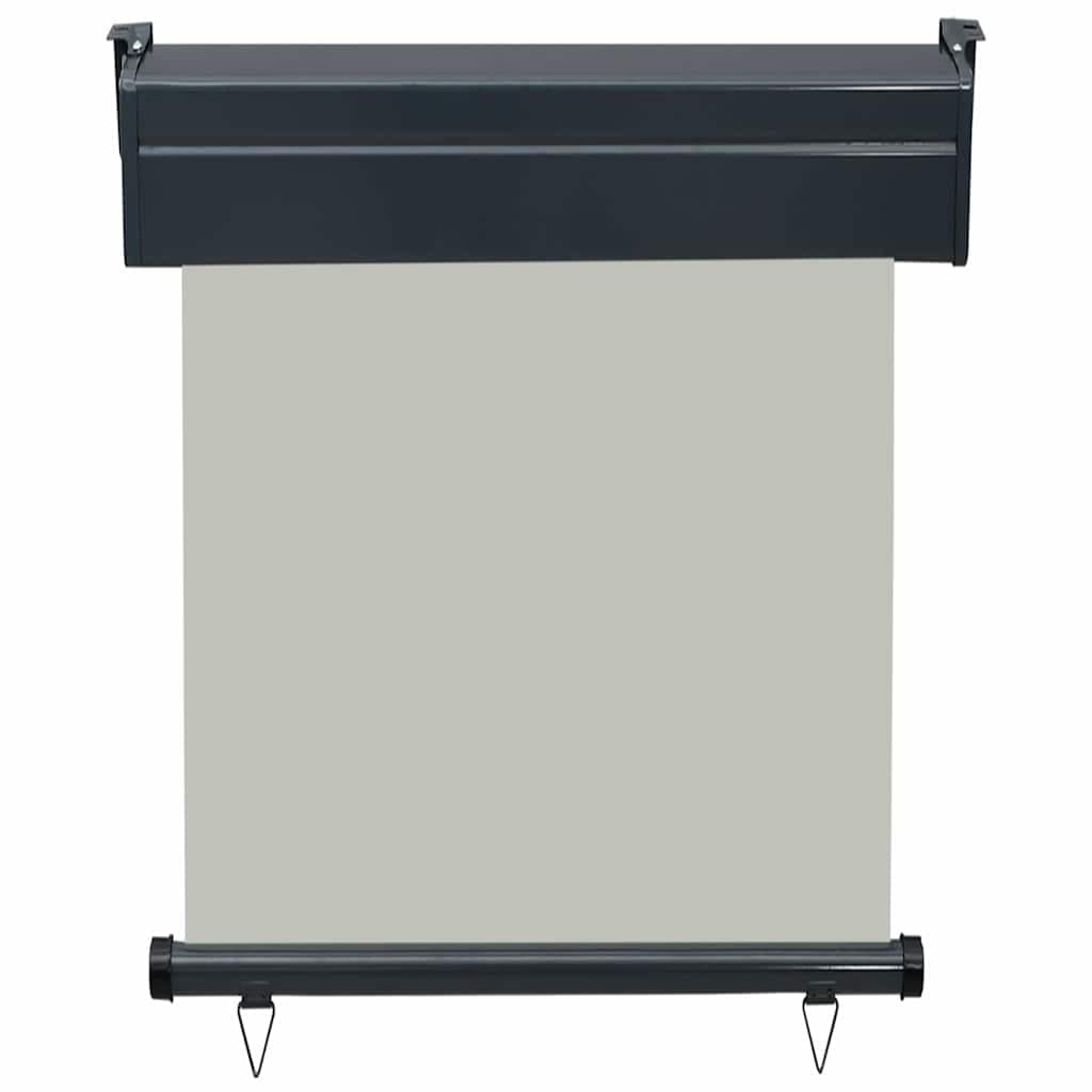 Tenda laterale crema per balcone, protezione UV
