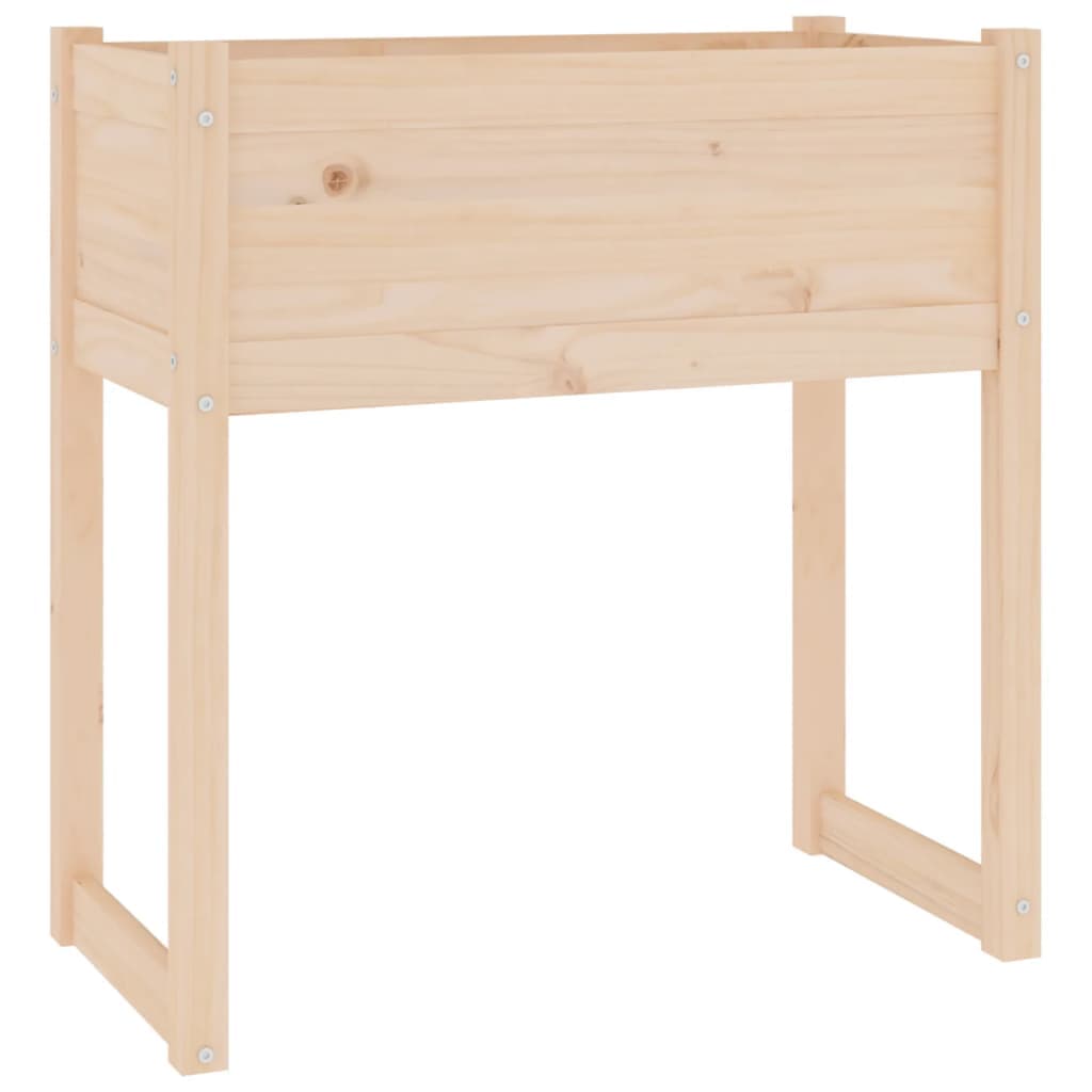 Fioriere in legno massiccio di pino, 78 cm