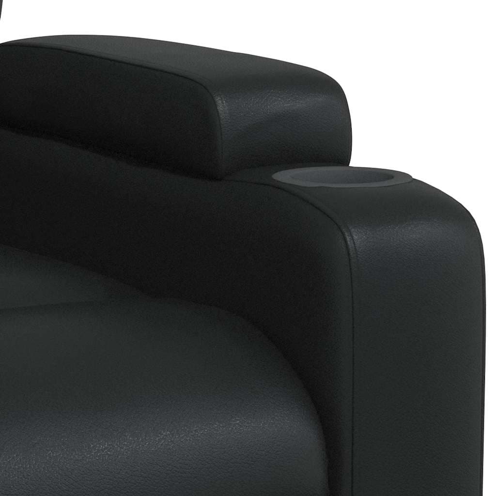 Massagesessel mit Kunstlederbezug und Relaxfunktion