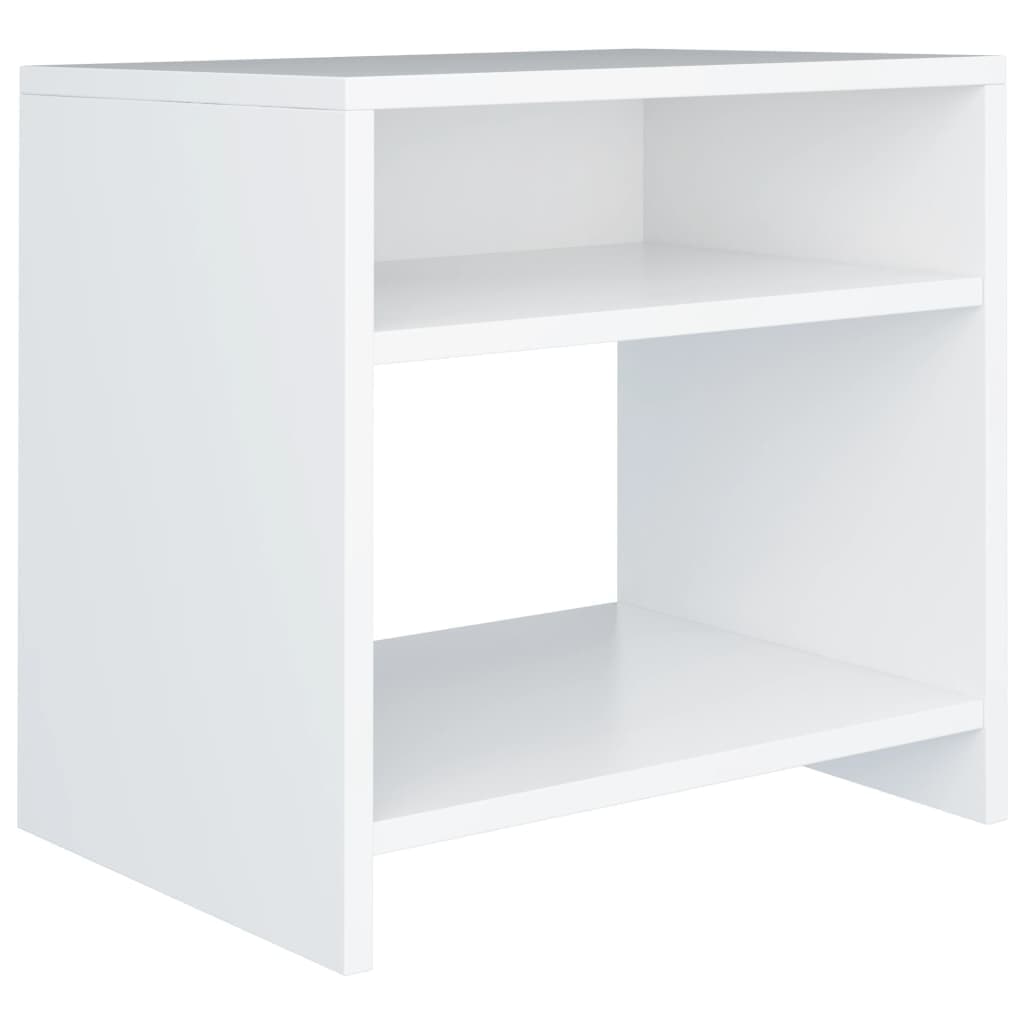 Nachttisch aus Holz 40 cm, 2er-Set