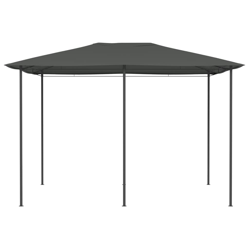 Padiglione 3x4x2,6 m antracite 160 g/m²