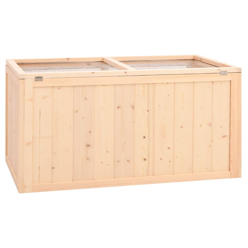 Hamsterkäfig Massivholz Tanne 104 cm
