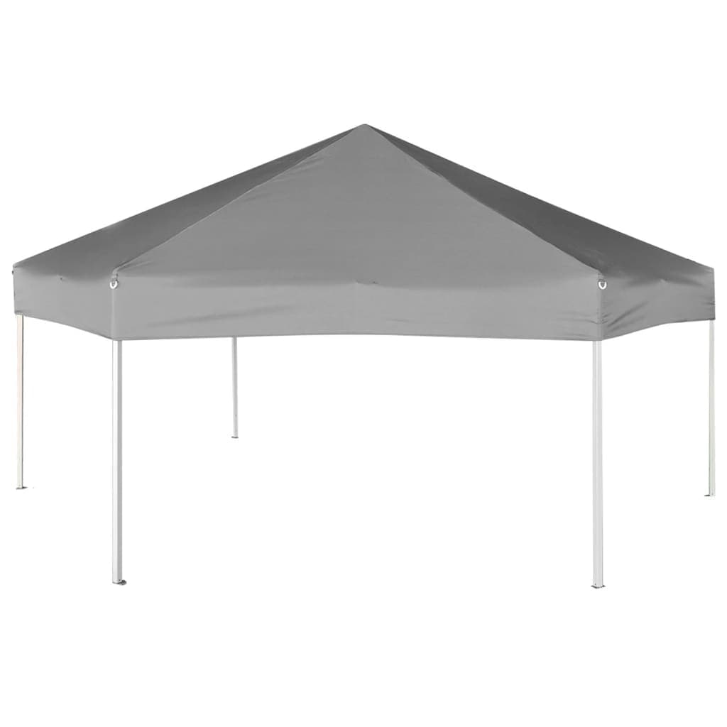 Tenda pop-up esagonale 3,6 x 3,1 m con 6 pareti