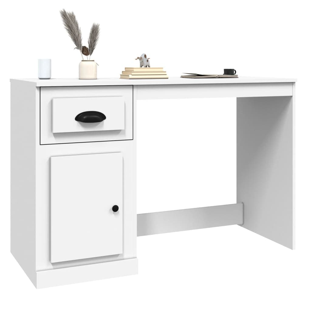 Bureau avec tiroir 115 cm bois