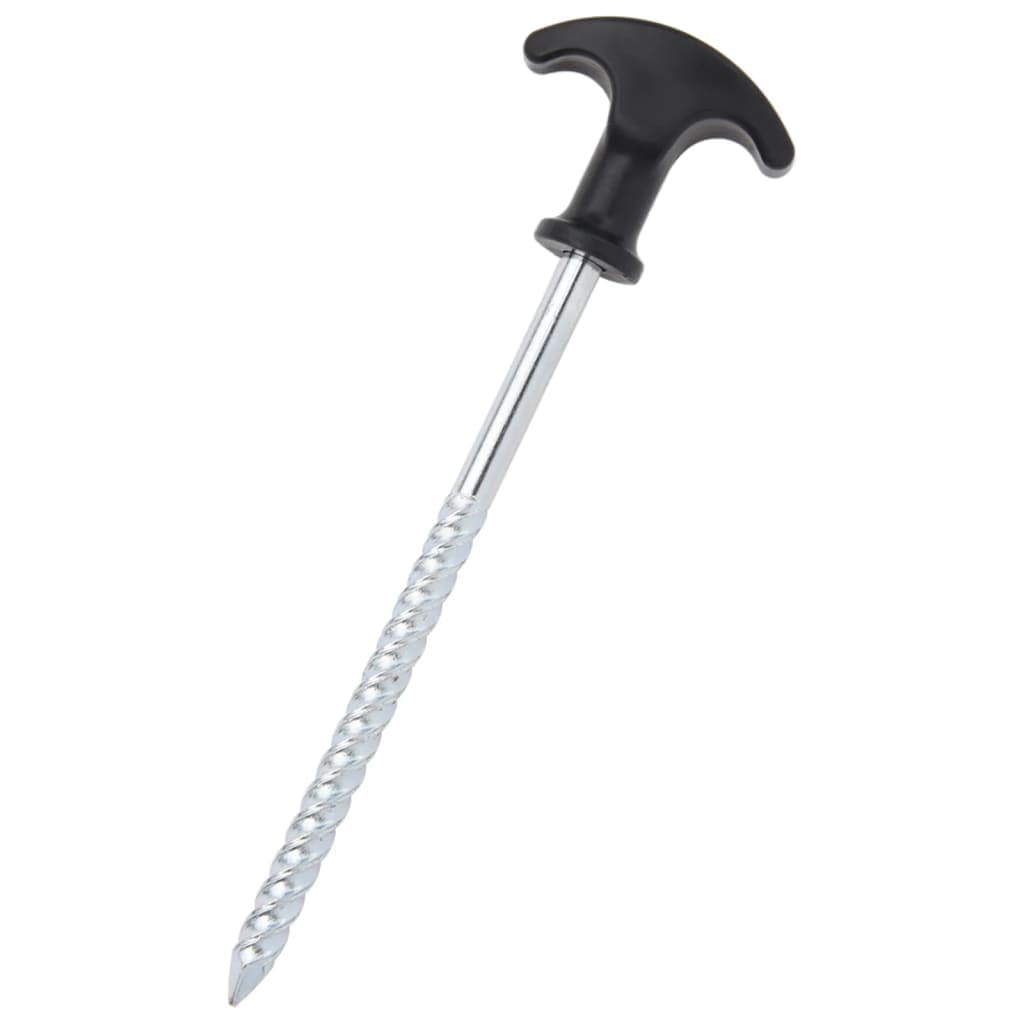 Piquets de tente 24 pièces 17 cm Ø7 mm – acier durable