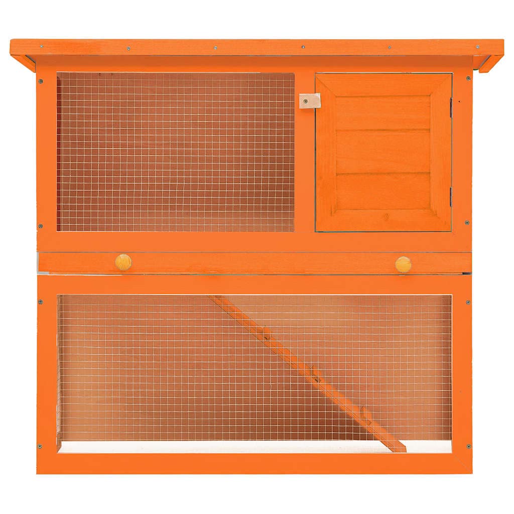 Kaninchenstall mit einer Tür Kleintiere