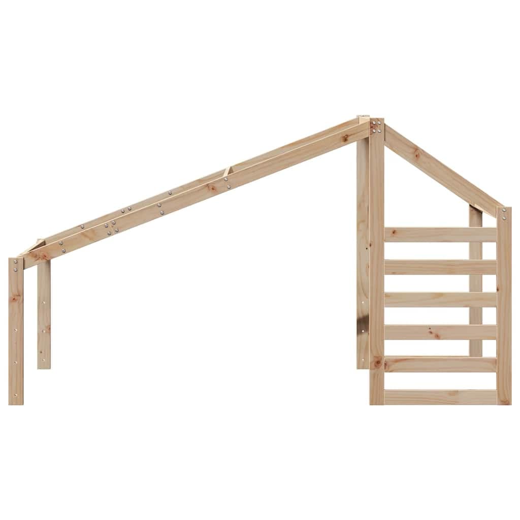 Dach für Kinderbett 198 cm Massivholz Kiefer