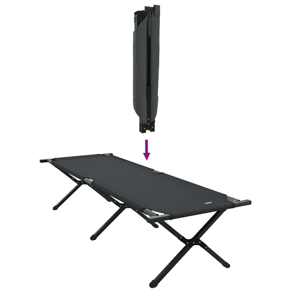 Lit de camping pliable tissu Oxford