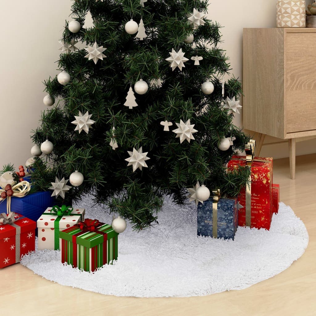 Weihnachtsbaumunterlage aus Kunstfell, 90 cm und 122 cm