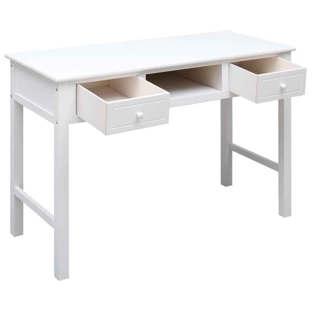 Bureau 108 cm en bois massif de Paulownia