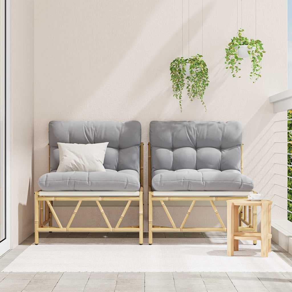 Gartenstuhl-Set mit Bank 2 Sitzplätze