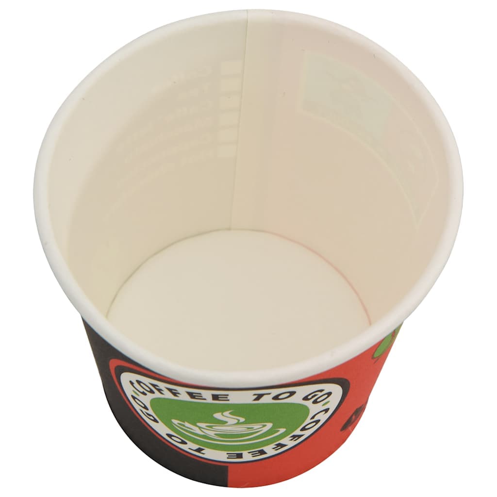 1000 gobelets à café jetables en carton 120 ml