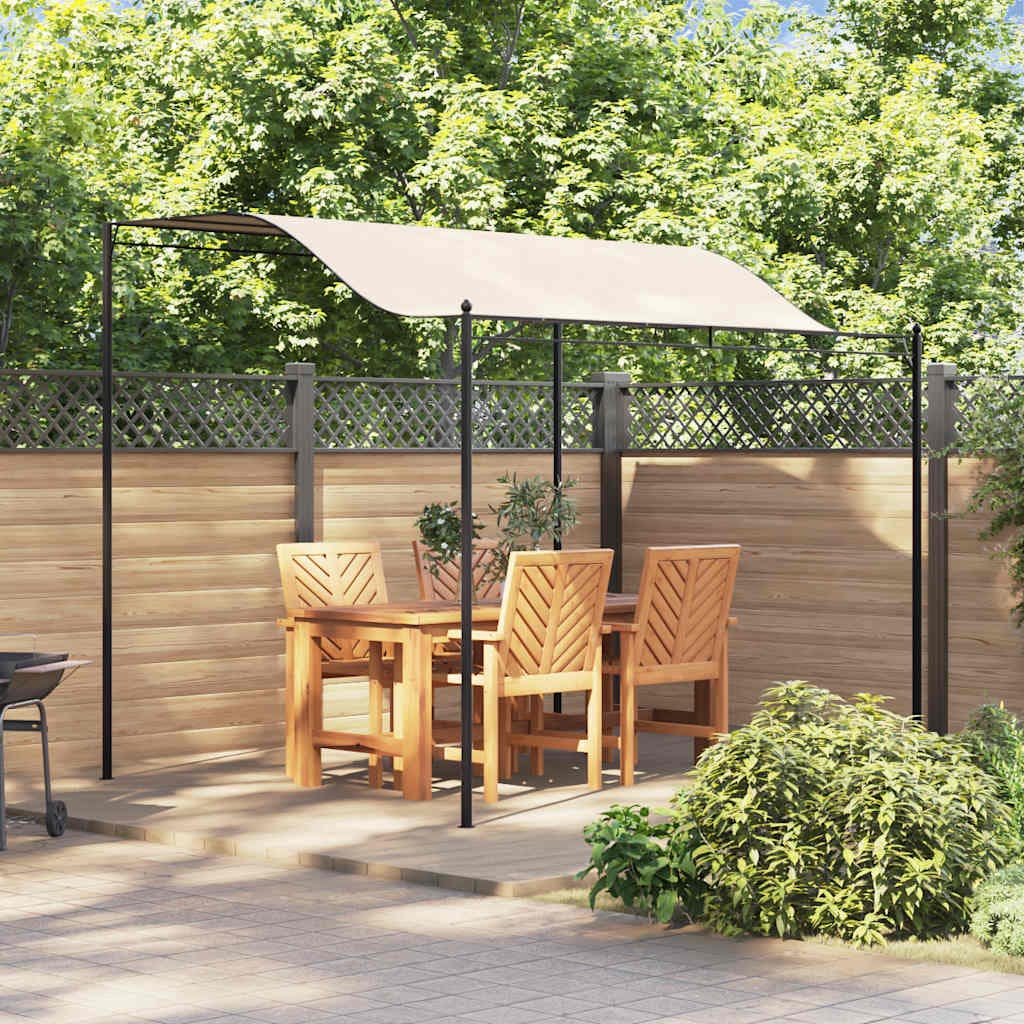 Padiglione 3 x 2,4 m crema e antracite