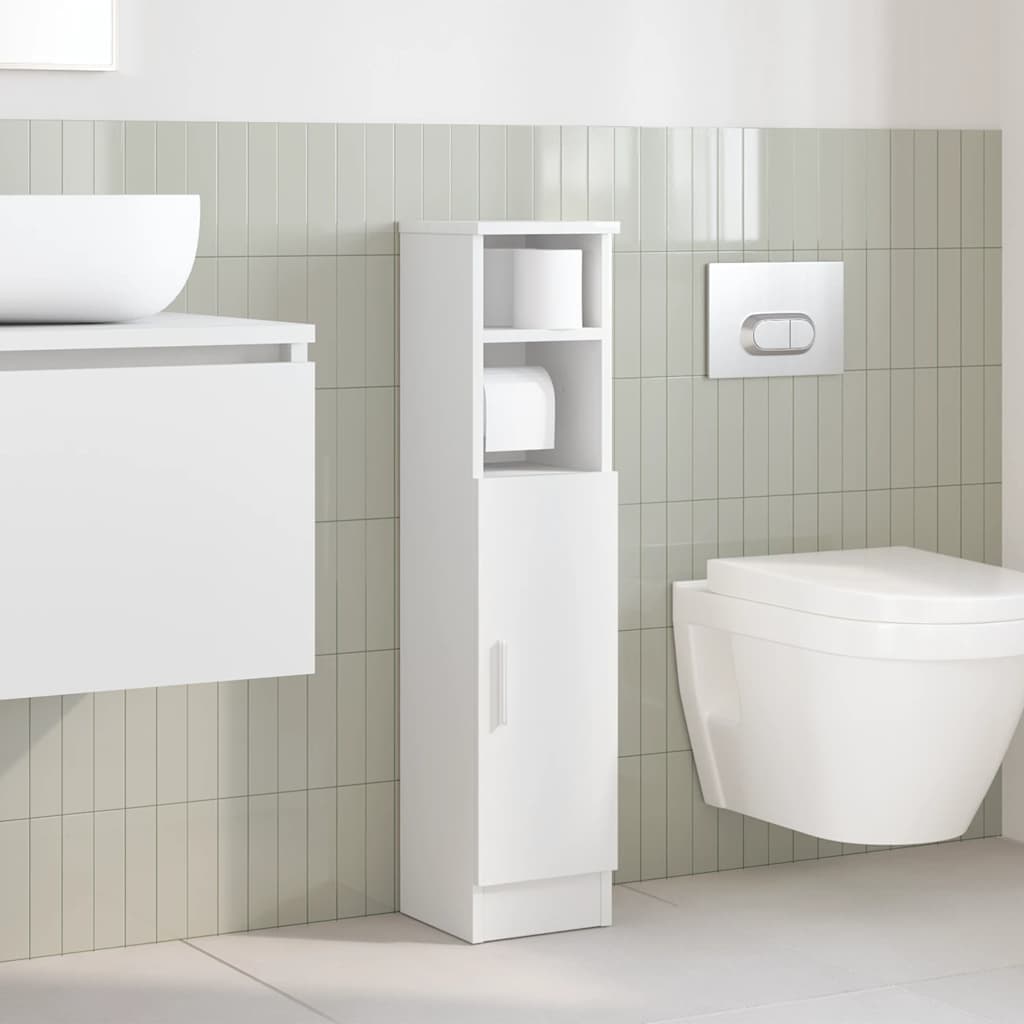 Badezimmerschrank mit Rollenhalter 20,5 cm breit