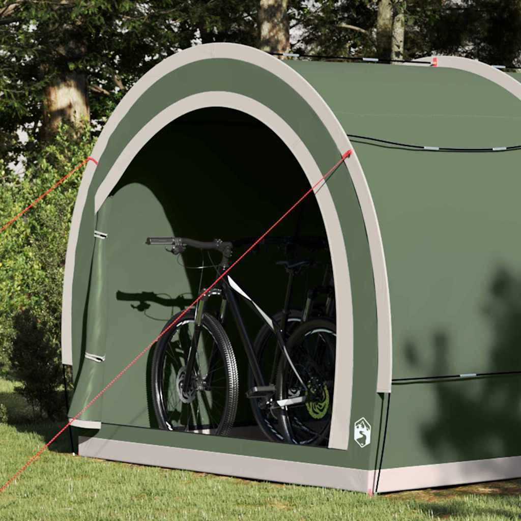 Garaje para bicicletas con techo 256 cm