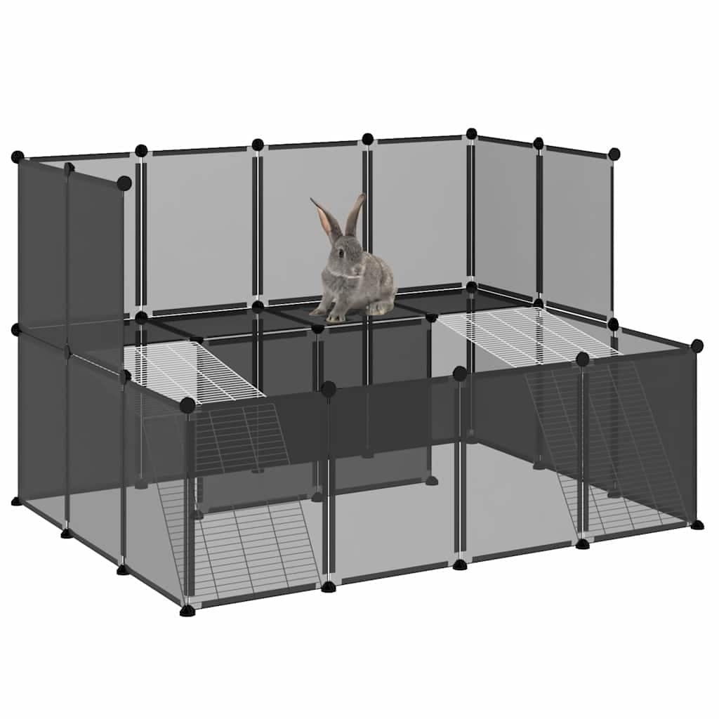 Kleintierkäfig 143 cm aus PP