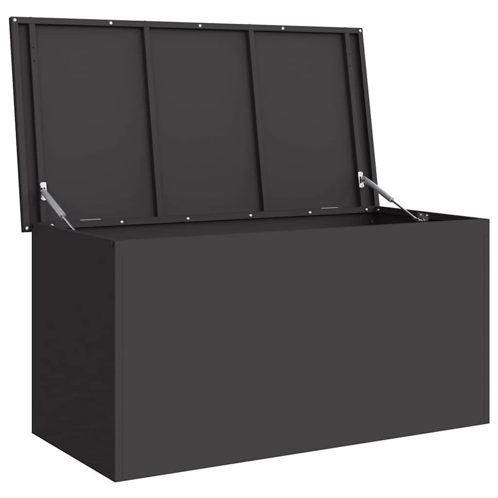 Box contenitore da esterno 100 x 50 cm in acciaio laminato a freddo