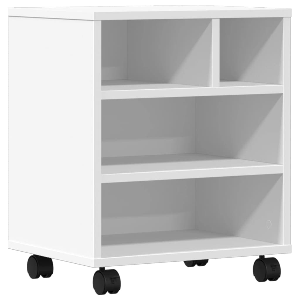 Druckerständer mit Rollen, 41 cm