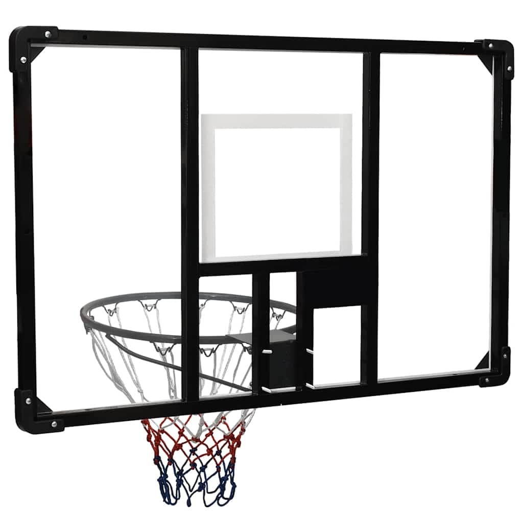 Transparenter Basketballkorb aus Polycarbonat, 106 cm