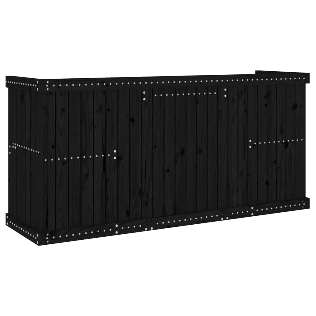Balkonmöbel-Set für 2 Personen aus Massivkiefer