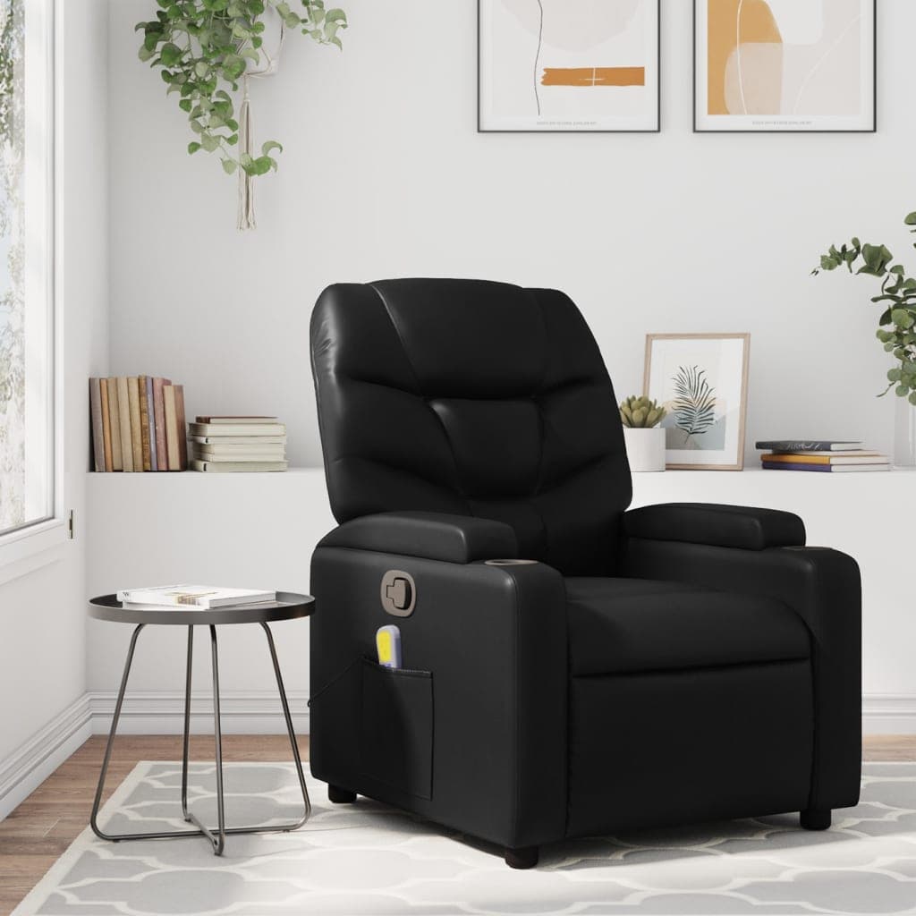 Massage-Relaxsessel aus Kunstleder
