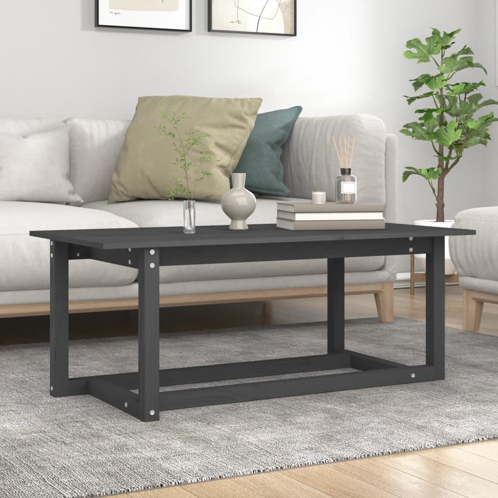 Couchtisch 110 cm Kiefer Massivholz