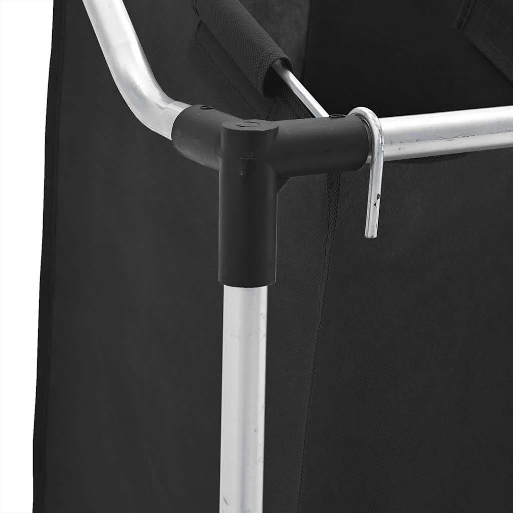 Laundry sorter with 4 compartments and wheels