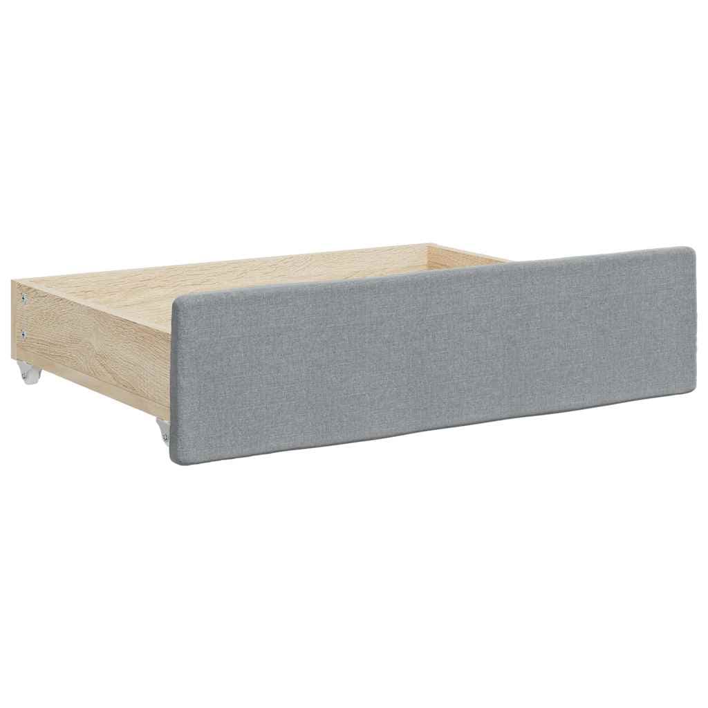 Bettkästen Schubladen 2er-Set Holzwerkstoff