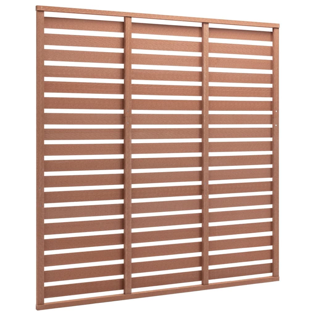 Pannello per recinzione WPC in composito legno-plastica