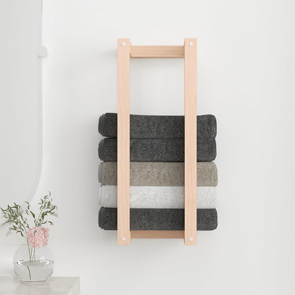 Toallero de pino macizo 23 cm