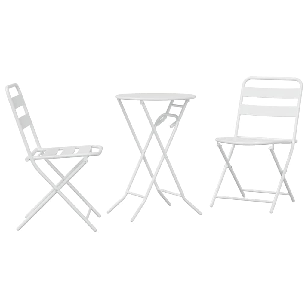 Bistro-Set 3-teilig für Garten und Balkon