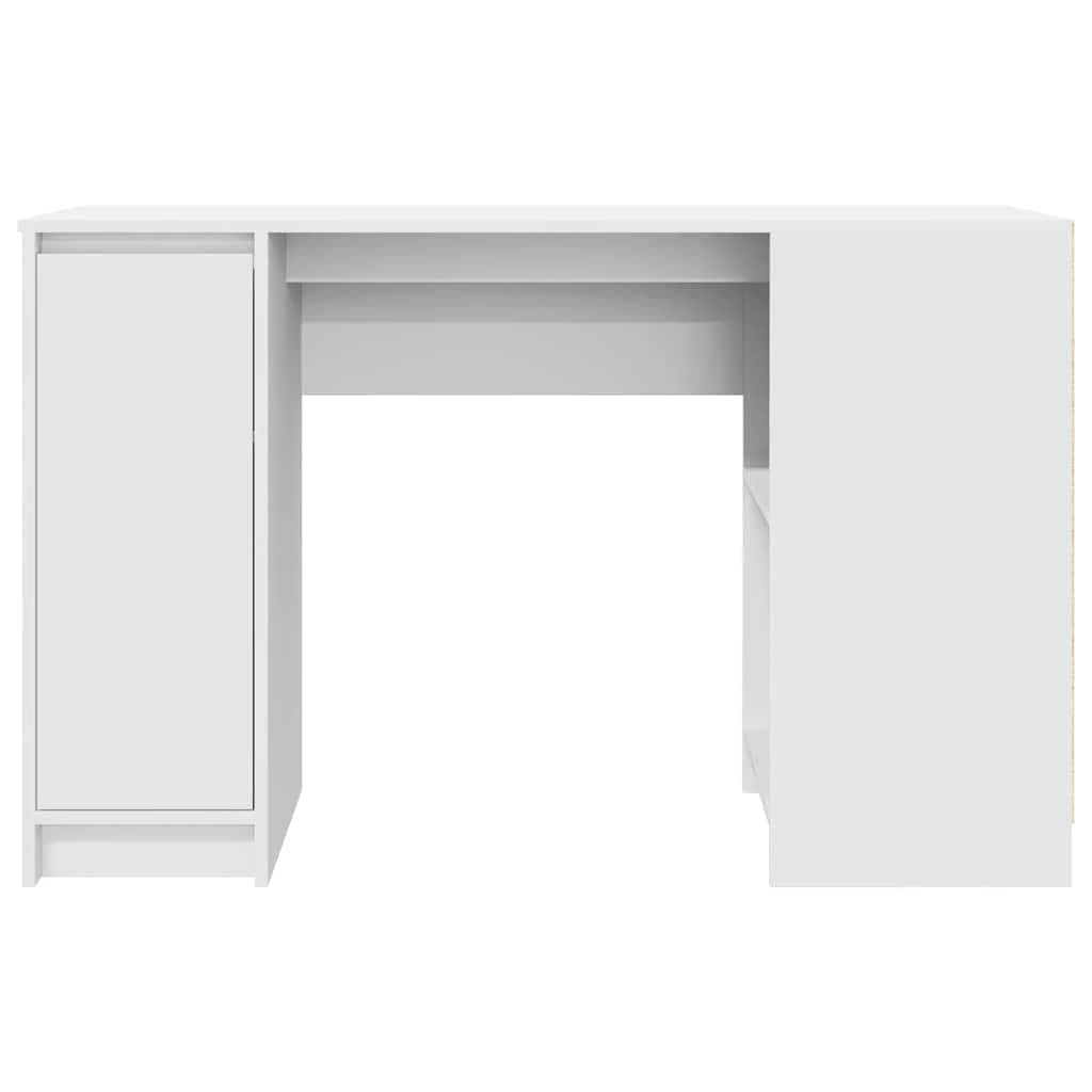 Bureau 120 cm panneau bois effet chêne