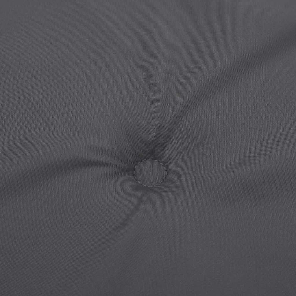 Cuscino per sdraio antracite e crema