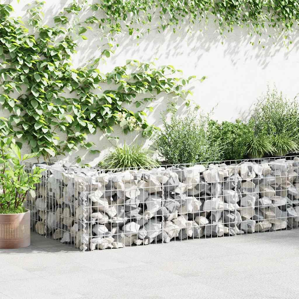 Muro gaviones galvanizado en caliente 630×30×50 cm