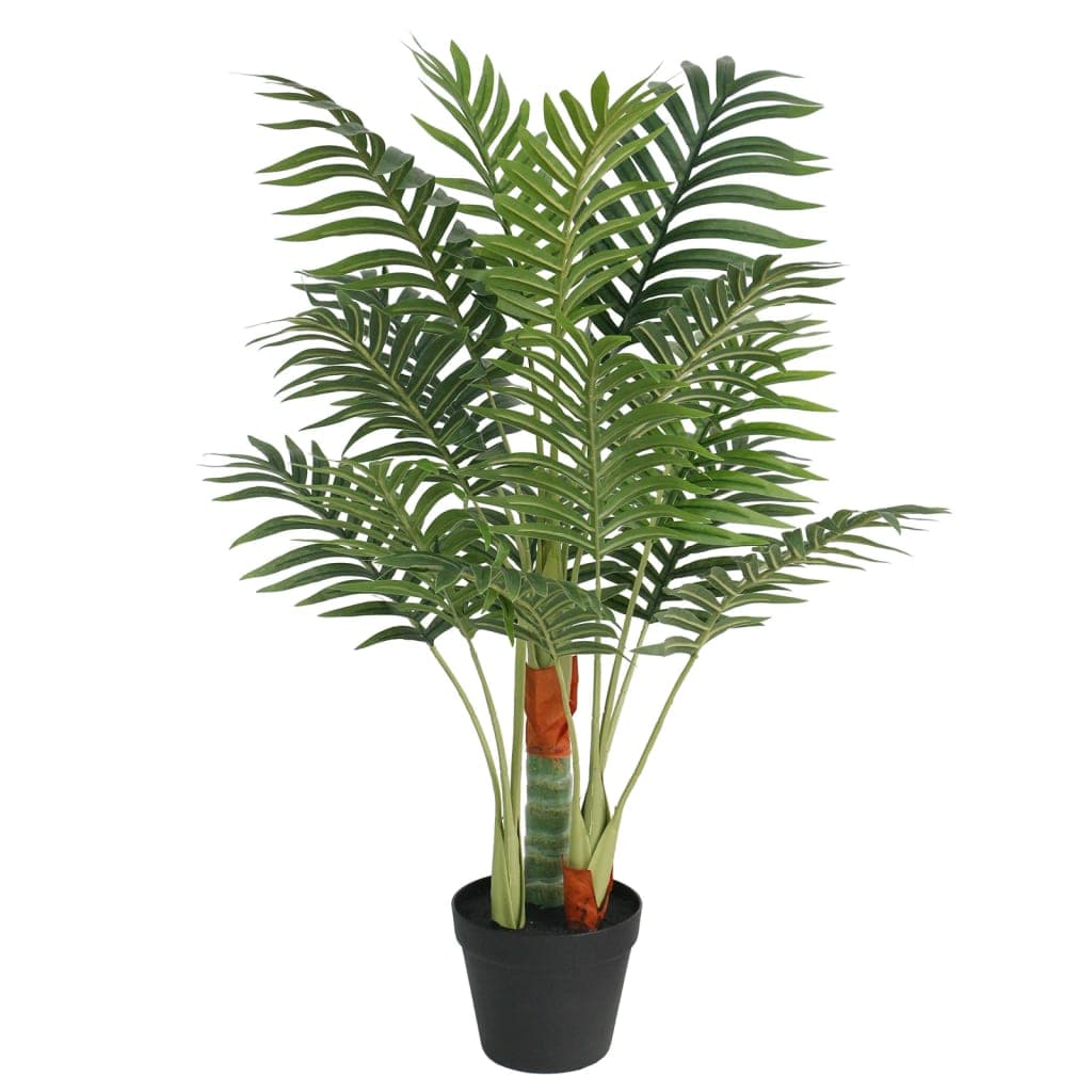 Künstliche Palme mit 3 Stämmen, 85 cm Deko
