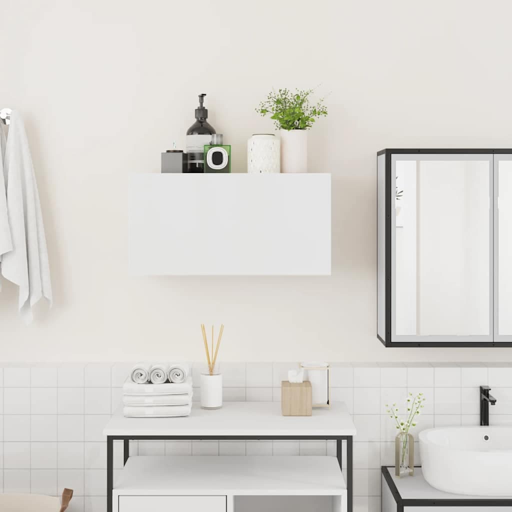 Badezimmer-Wandschrank 60 cm Holzwerkstoff
