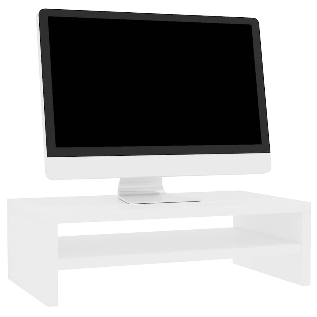 Support moniteur en bois, largeur 42 cm
